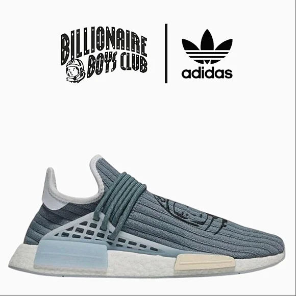 adidas Men's Nmd Hu 'Pharrell x Billionaire Club Astronaut Blue' Sneakers 8